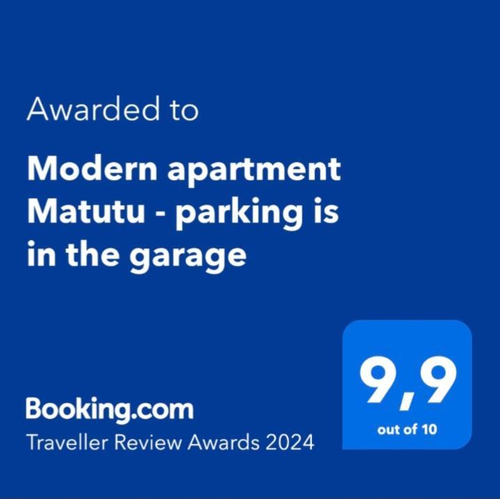 "Modern Apartment Matutu" - Parking Is In The Garage Макарска Екстериор снимка